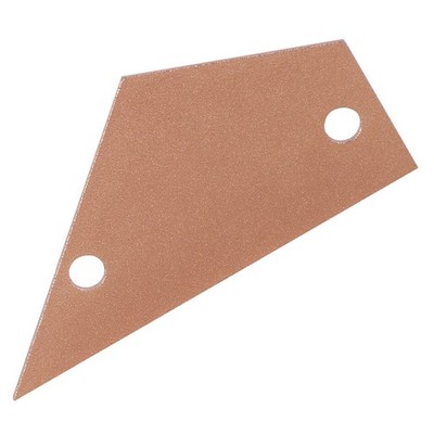 1pc Guitar Fret Rocker Leveling Tool Gitarre Bass Fret Leveling Lineal (Golden)