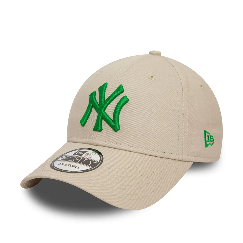 New Era Casquette League Essential 9Forty ~ New York Yankees marron pierre - Photo 1/1