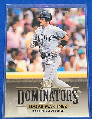 1994  Donruss 90's Dominators Batting Average  #4 Edgar Martinez Card E1