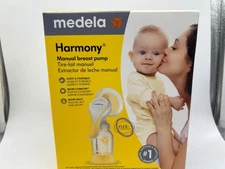 Medela Manual Breast Pump with Flex Shields Harmony Single Hand for More Comfort