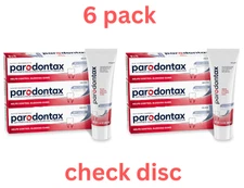 parodontax Whitening Toothpaste - 3.4 oz Prevent Bleeding Gums (6 pack) check BB