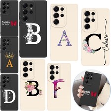 Phone Case Cover For Samsung Galaxy A35 A36 A26 S25 Plus Customized Fashion Name