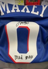 Tyrese Maxey Jersey Auto 2026 Fanatics Under Wraps COA 76ers Mad Max Inscribed!