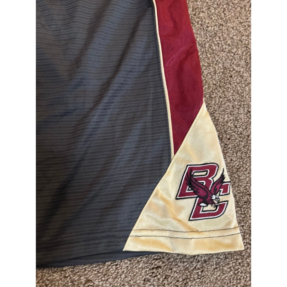Colosseum Boston College Shorts Gray Red Athleisure Outdoors Men's Size Large - Image 2 of 4