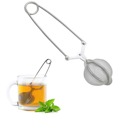 Metall Tee-Ei Edelstahl Loseblatt Sieb Filter für Kräutergewürze
