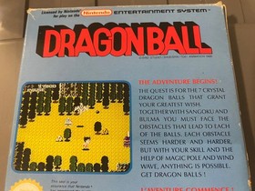 dragon ball nes pal  complet bo&icirc;te et notice 