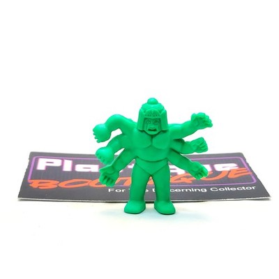 Kinnikuman Child Ashuraman D Part 14 #198 KINKESHI MUSCLE GREEN JAPAN CHILD ...