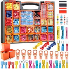 /1530PCS Ultimate Heat Shrink Wire Connectors Kit,Waterproof Electrical Spade...