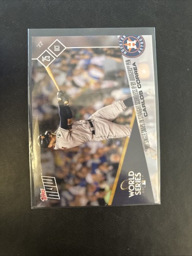 2017 Topps Now 822 Carlos Correa