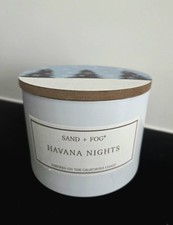 Sand + Fog Scented Candle , Warm and Woody fragrance - Natural Wax 340g