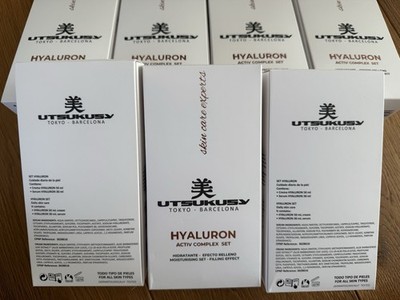 Utsukusy Hyaluron Set Creme 50ml ;Serum 30ml Moisturising Filling Effect Neu OVP