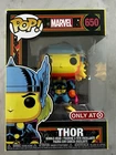 Funko POP! Marvel Thor Black Light #650 Target Exclusive Rare Vaulted Vinyl