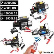 Elektrische Seilwinde 12V 3000LBS 13500LBS Motorwinde Offroadwinde Funk ATV Boot