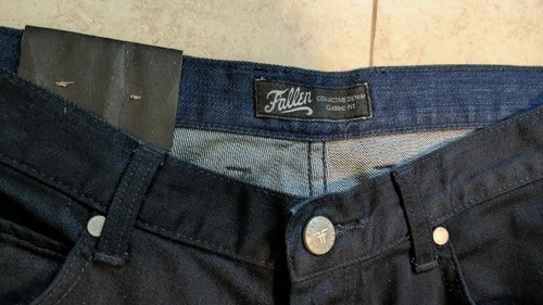 🔥AUTHENTIC Fallen Skate Jeans 34X34 BRAND NEW Dark Wash🔥Never Worn! - Picture 2 of 5