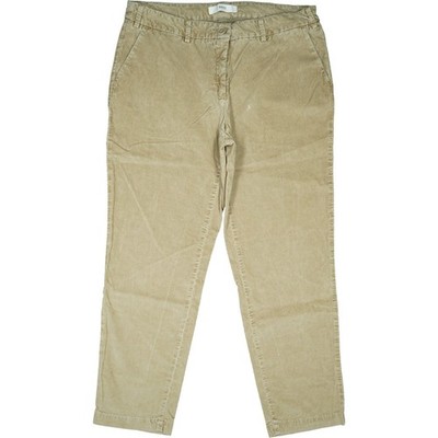 Brax 42 L28 Jeans Hose beige Damen super stretch Cord Chino Maron mid R. XL W32
