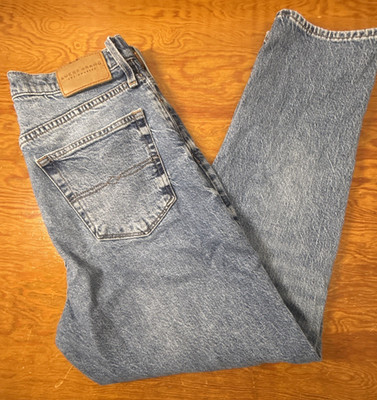 Lucky Brand High Rise Mom Jean Drew Women Size 10/30A Ankle Pants