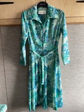 Richard Stump Vintage Dress. Size 12s Blue/green  floral. Excellent condition 