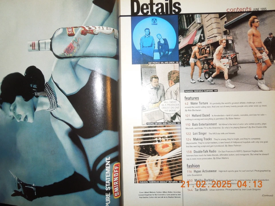 VAL KILMER details june 1995 BJORK notorious b.i.g. LORI SINGER pj Harvey - Image 2 of 4