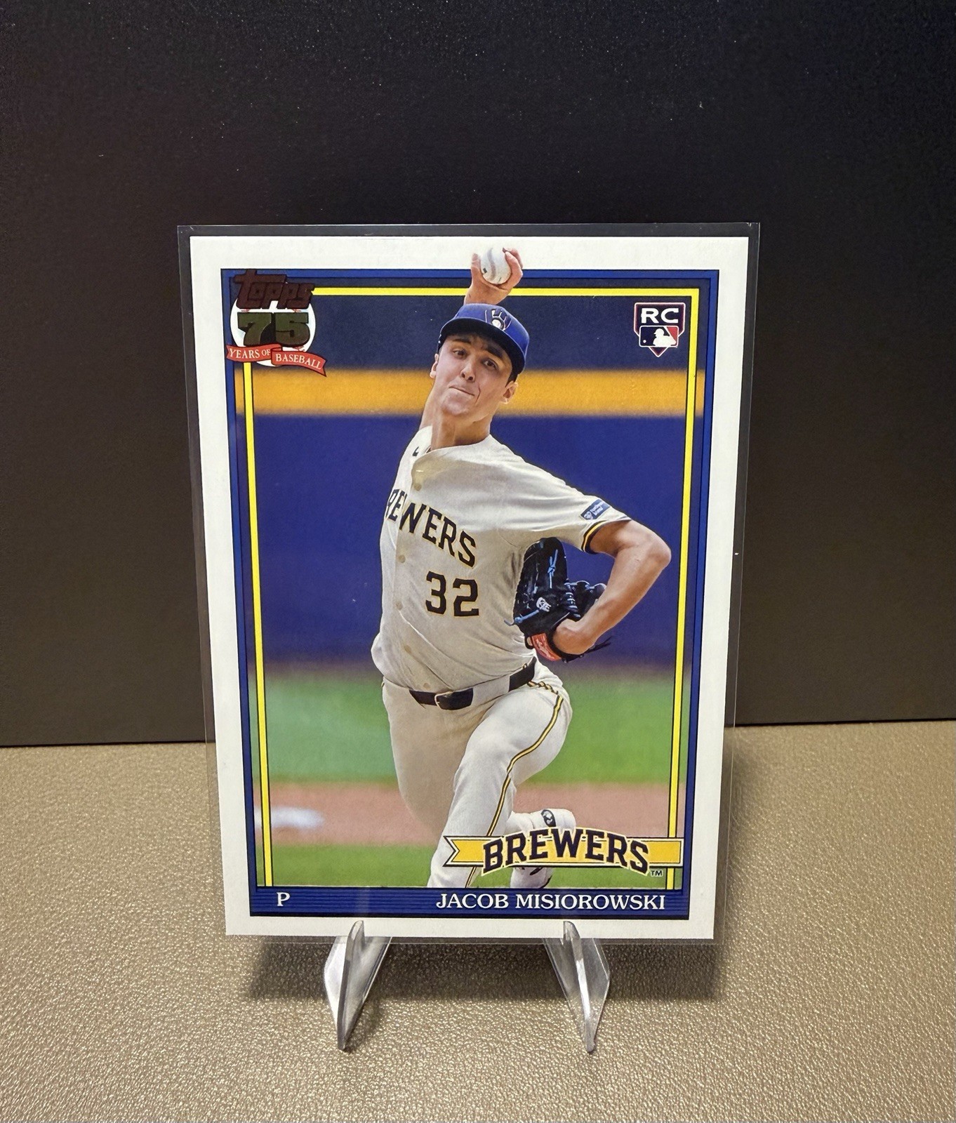 2026 Topps Series 1 Jacob Misiorowski #T91-74 1991 35th Anniversary