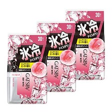 GATSBY Body Paper Freeze Peach 30 Sheets x 3 Pack Men's Large Format Body Sheet