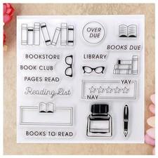Books for Card Making DIY Scrapbooking Clear Stamps Reading List