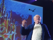 Dario Fo (+) NOBEL PRIZE in LITERATURE autograph, signed photo