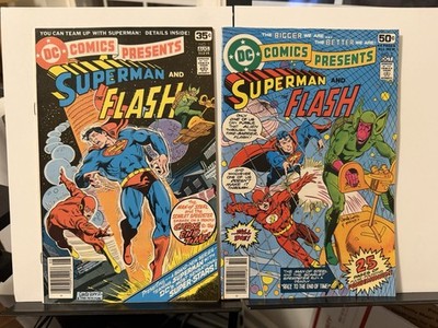 DC Comics Presents #1 & #2 Lot (1978) 1st Issue Superman & Flash Race VF/NM
