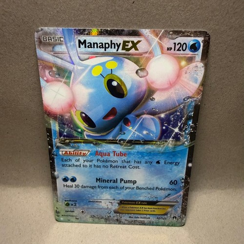 MANAPHY EX 32/122 BREAKPOINT HOLO EX RARE MP