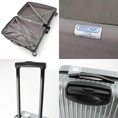 美品　RIMOWA SALSA 63L 4輪　キャリーケース　グレー Rimowa Salsa Deluxe 63L Silver 4 wheels Carry Case Suitcase | eBay