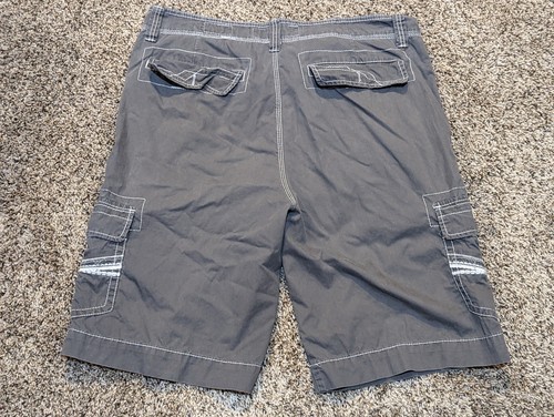 BKE Waterton Cargo Shorts Mens 36x24 Dark Gray Athletic Fit - Picture 3 of 5