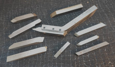 LATHE TOOL BITS HOLDER & 10 PCS HSS BITS ,1/4 TO 3/8".