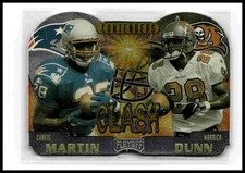 1997 Playoff Contenders #3 Curtis Martin Warrick Dunn Clash