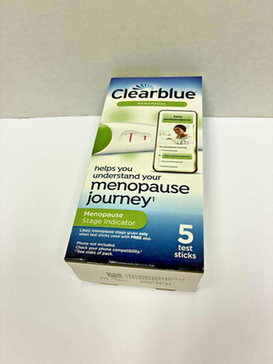 5ct Box Clearblue Menopause Stage Indicator Test Sticks SEALED