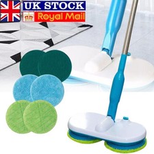 Electric Floating Mop Set Rechargeable Floor Scrubber For Tile Ceramic Glass