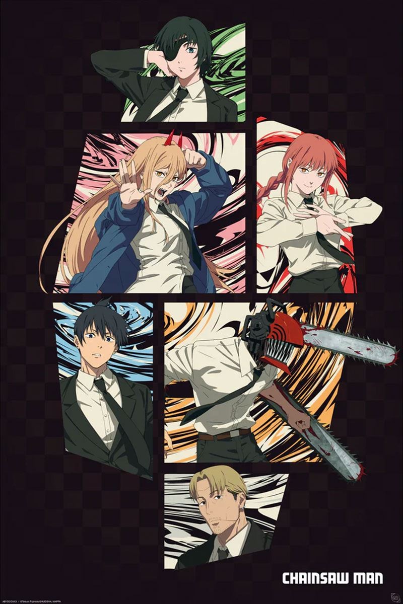 Chainsaw Man Division 4 Maxi Poster - Laminated