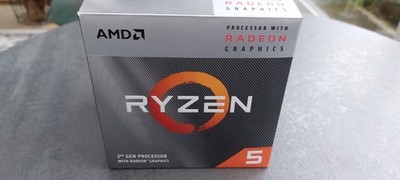 AMD Ryzen 5 3400G - 3,7GHz Quad-Core (YD3400C5FHBOX) Prozessor Sockel AM4 - OVP