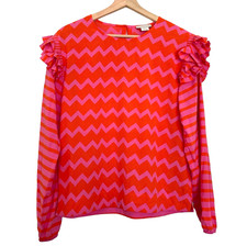 STELLA MCCARTNEY KIDS Zig Zag Striped Top Gir...