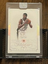 DERRICK FAVORS 2014-15 PANINI FLAWLESS UTAH JAZZ TRUE AUTHENTIC DIAMOND GEM /20!