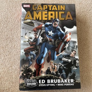 MARVEL Captain America Omnibus by Ed Brubaker (HARDCOVER)