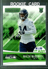 Malik McDowell Michigan State 2017 NFL Rookies & Stars #224 RC Seattle Seahawks