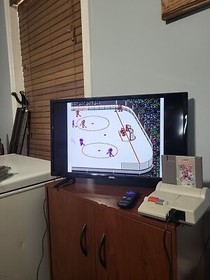 Solo carro Blades of Steel NES (NES, 1988) &iexcl;Fotos en funcionamiento!