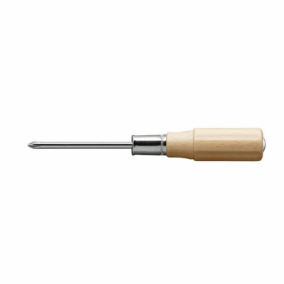ANEX Wood Grip Penetrating Screwdriver Mag +1x75mm No.750 JIS Japan