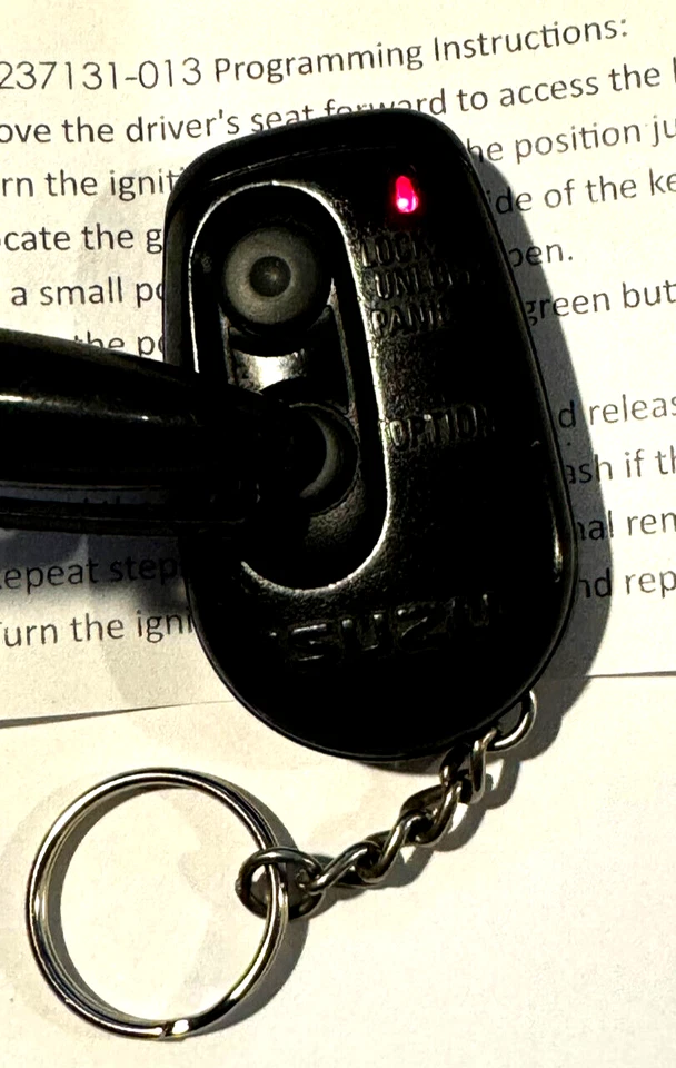 OEM Isuzu Honda BAB237131-013 keyless remote key fob car transmitter control - Image 3 of 4