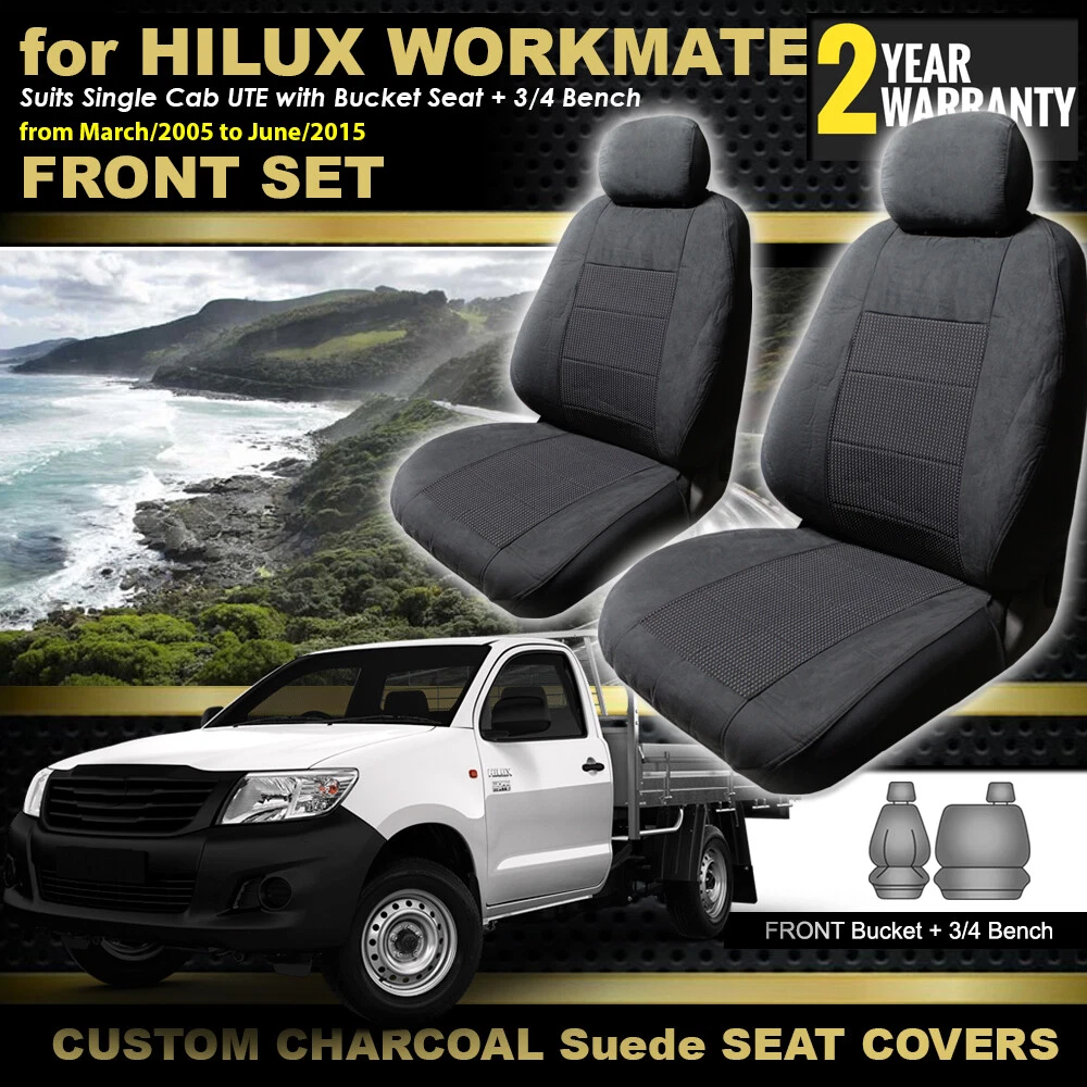 Toyota hilux workmate seat covers deals