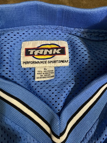 Rara maglia vintage TANK PERFORMANCE WEAR North Carolina UNC Tar Heels anni 90 XL - Foto 10 di 13