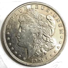 1921 EF/AU MORGAN SILVER DOLLAR US $1 COIN ***Beautifully Bright Coin***