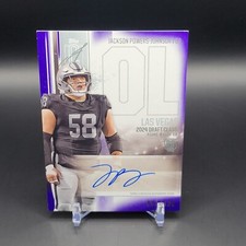 2024 Topps Signature Class Jackson Powers-Johnson Purple Auto /100 #RCA-JP