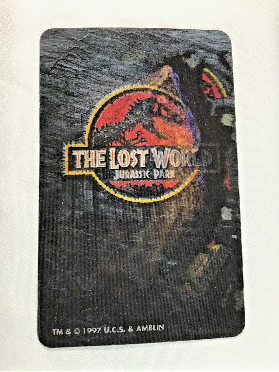JURASSIC BOYS 自主制作CD 2枚セット 1枚欠け希少 廃盤 Vintage Jurassic Park The Lost World T-Rex Lenticular Card 1997