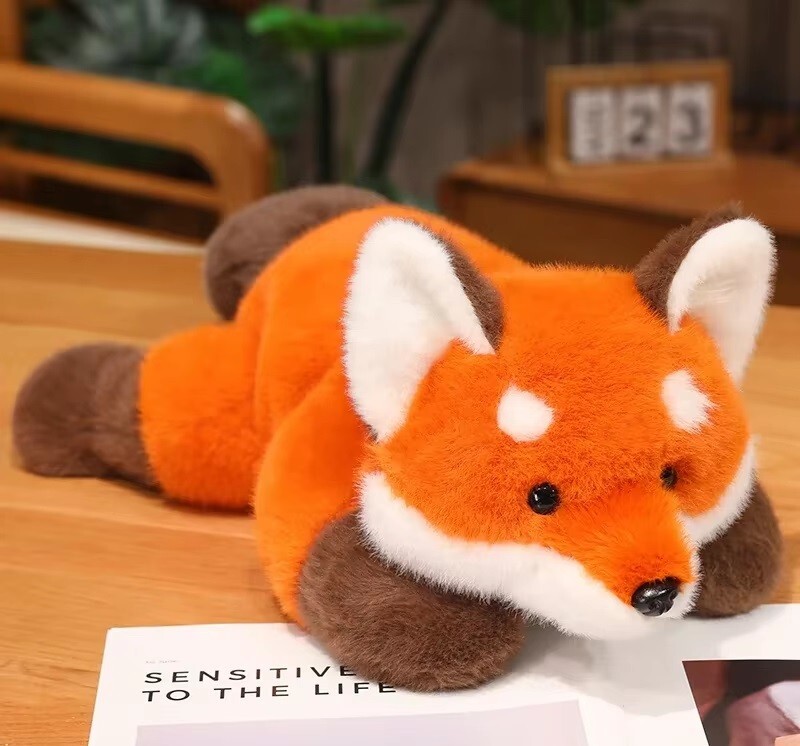 Red Fox 12 inch Pillow Stuffed Animal Plush Toys Toddler Doll Kids