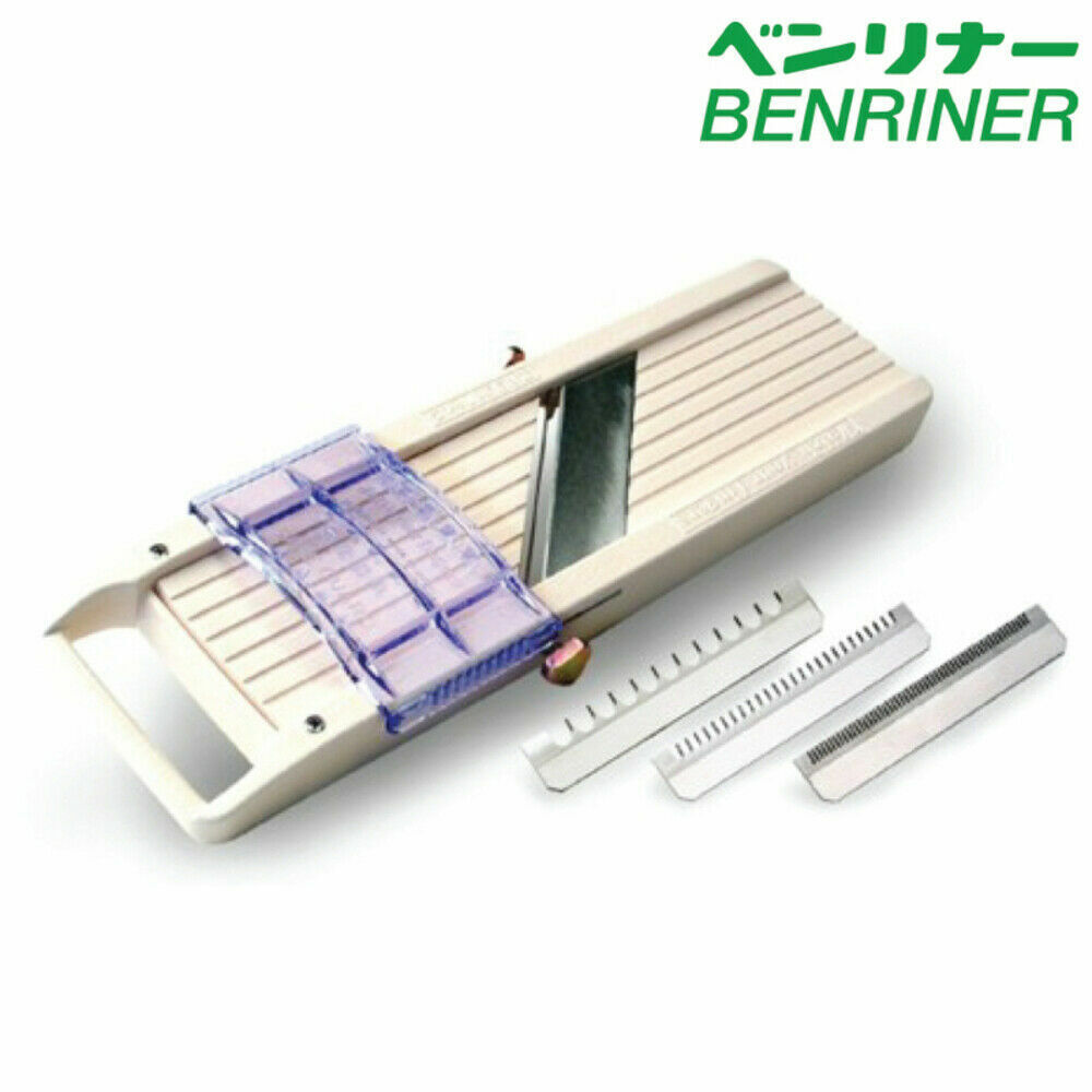 dosis prins Handschrift Benriner No1 Japanese Mandolin Adjustable Slicer 64mm Vegetable Garnish  Slicer S 4976654100112 | eBay